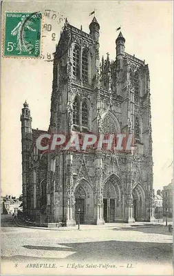 Abbeville — A Igreja de São Vulfrano — LL.