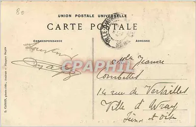 Amiens — Kathedraal — Kant van de Stalles — L.C. — n°174 — Achterkant