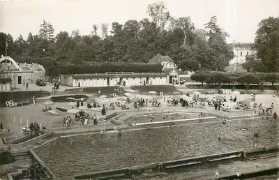 Isle-Adam — Vista geral da Praia — Ed. de Luze, Paris