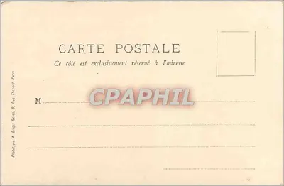 Torre de Montlhéry — Ruínas do castelo-fortaleza — Phototype A Bruger, Paris — Verso