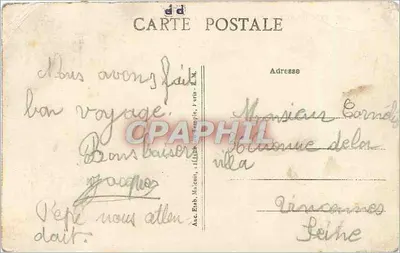 Vincennes — Vista generale sul Poligono — Editore E. n° 1051 — Verso
