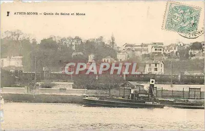 Athis-Mons — Margens do Sena e Mons — Editor: P. L. G. (n° 147)