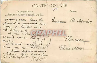 Saint-Denis — Les Chantiers de la Loire — Crue de la Seine, 28 janvier 1910 — Éditeur EBD — Achterkant
