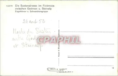 Droga Susten — między Gadmen a Steinalp — Gyrer & Elapfonter, Eppelborn — Rewers