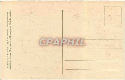 Champex (Valais) — Signal — Wydawnictwo 'La Cause', Neully-sur-Seine — Rewers