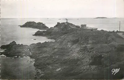 Vista geral do Décollé — Saint-Lunaire (Ille-et-Vilaine) — Edições Gaby