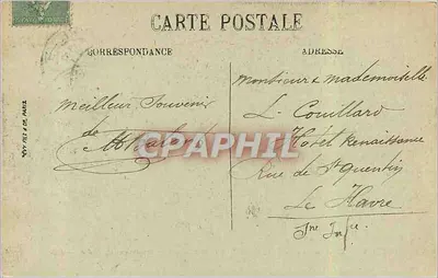 LYON — Wejście do Parku Tête d'Or i Pomnik Legionistów Rzeka Rhône — LL. — Rewers