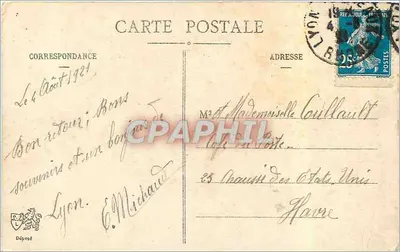 Lyon - Plac Cordelier - L. E. — Rewers