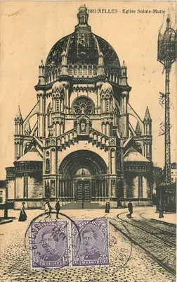 Bruxelas - Igreja de Santa Maria — editor Bibliothèques des Gares, S.A.