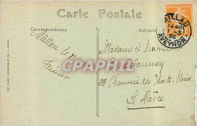 Gorges do Tarn — Les Détroits — ND. Fot. — Verso