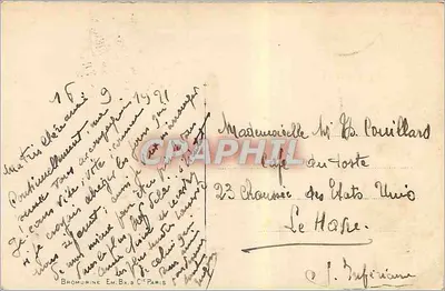 Casal jovem no parque — 'Espoir Charmant' — Bella 511 — Verso