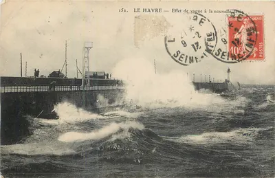 Le Havre — Efeito de onda na nova ponte — Editor: 152