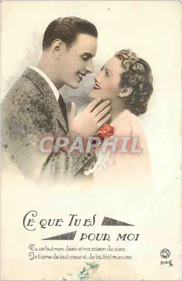 Casal apaixonado — texto apaixonado — P-C Paris, Série 4