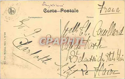 Brukselka — Pałac Sądowy i Parnorama — N. Thill, Bruksela, seria 1, nr 28 — Rewers