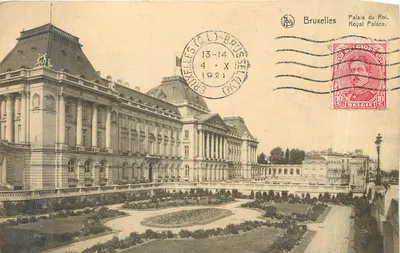Palácio do Rei — Bruxelas — editor Neils, série 1, n° 49