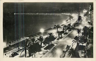 Nice - A Promenade de la nuit — Les Editions Maréchal de Gimiez