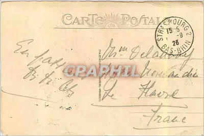 Strasburg - Mała Francja — wydawca nieznany, nr 95 — Rewers