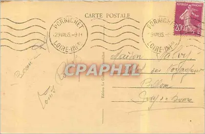 Pornichet-les-Pins (Loire-Inf.) — A Praia — A. B. — n°19 — Verso