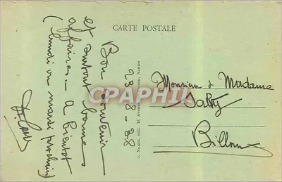 La Côte d'Amour — Vue générale de la Plage — Lé Pornichet (L.-I.) — n° 324 — Reverso