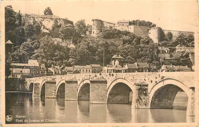 Namur — Ponte de Jambes e Cidadela — N. LELIS