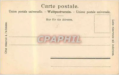 Lausanne - Pomnik Guillaume Tell — Wydawnictwo Burck, Lith. Saint-Imier, n° 2457 — Rewers