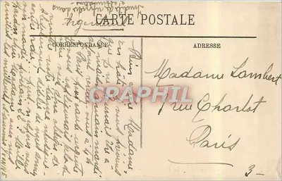 Lourdes — De Teleferrale van Pic du Jer — LL. — Achterkant