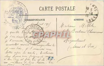 Lourdes — O Funicular do Pic du Jer — O Grande Viaduto — LL. — N° 1441 — Verso