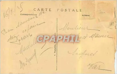 Versajles — Wozna koronacyjna Karola X — A.F. n°144 — Rewers