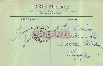Castelo de Chantilly — Facha das Grandes Estabecas — LL. n°36 — Verso
