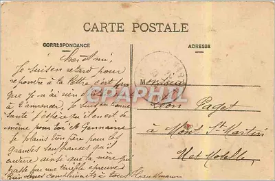 NANCY — Kręgi Jean Lamour — Prefektura — Rue de la Constitution — Katedra — Rewers
