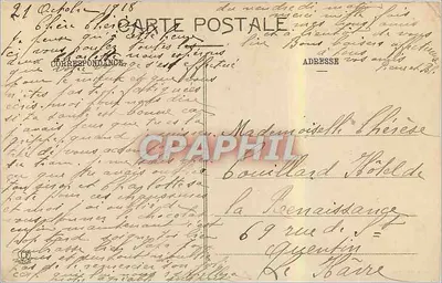 Lourdes — Widok z góry na Esplanadę i Bazylikę — Fototyp Labouche Frères, Toulouse — Rewers