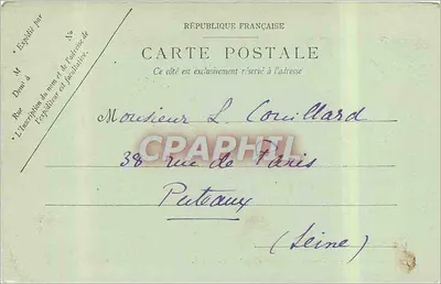 Poitiers — Abside da Igreja Montierneuf — LL. n°89 — Verso