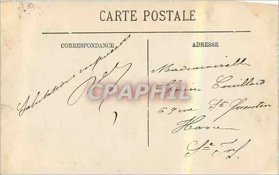 Luynes (Ille-et-Vilaine) — Zamek (zachód) — Zbudowany w XII wieku na miejscu starej twierdzy. Odbudowany i rozszerzony w XVI i XVII wieku. — LL. — Rewers