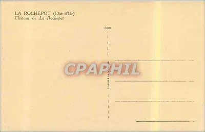 Zamek La Rochepot — Côte-d'Or — Combier Wyd. Macon — Rewers