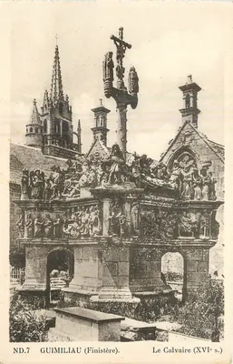 Guimiliau (Finistère) — O Calvário (século XVI)