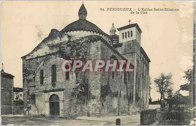 Périgueux — A Igreja de São Etienne da Cidade — editor não identificado, n° 64
