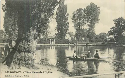 Le Raincy - Lago da Igreja — Coleção A. Moquet, Le Raincy