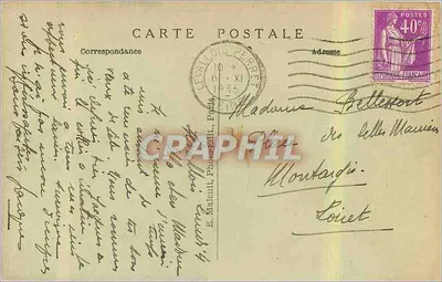 A Igreja Evangélica da Rue de Cormeille — Levallois-Perret — E.M. — Verso
