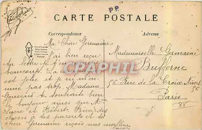 Vale de Chevreuse — Pântanos às margens da Yvette — editor não visível — Verso