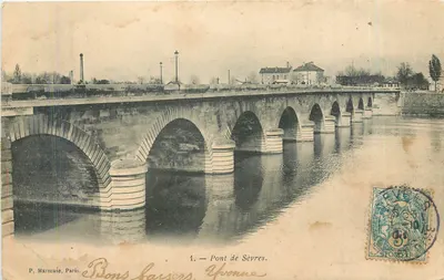 Ponte de Sèvres — Yonne — P. Marmuse, Paris, n°4