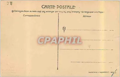 Ślub Morvandelle — Odprowadzanie — Fototypia J. Coqueugnot — Rewers