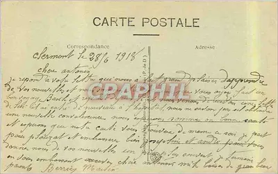 A Auvergne — 612. Viaduto dos Fades — O mais alto da Europa — Verso