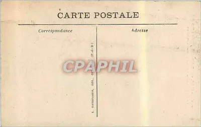 Clermont-Ferrand — A Catedral vista da rua dos Gras — g.d'o. 1099 — Verso