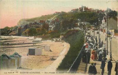 Sainte-Adresse — Bulwark Albert 1º e o Cap de la Hève