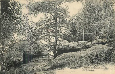 Rochers de Chaintreauxville — A Vista do Belvédère — D. Nebours