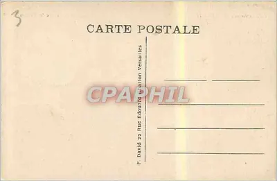Castello di Vaux-le-Vicomte — Vicinanze di MELUN — Editore F. David, Versailles, n°70 — Verso