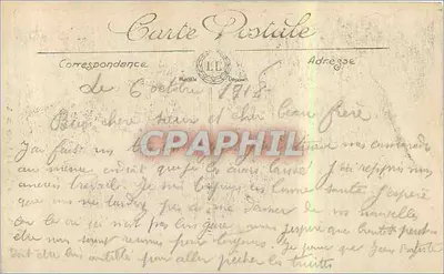 Montereau — A Estátua de Napoleão — LL. — Verso