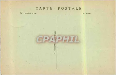 Chambord — Zamek — Façada Północna — A.P. (wydawca) — Rewers