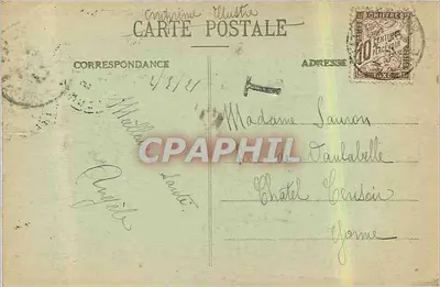 RONSECOURS — Vista del Plateau — C.P. - 620 — Alrededores de Rouen — Reverso