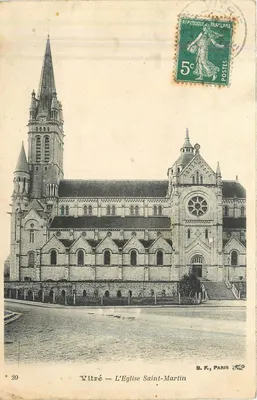 Vitré — A Igreja de São Martinho — B.F., Paris, n°20